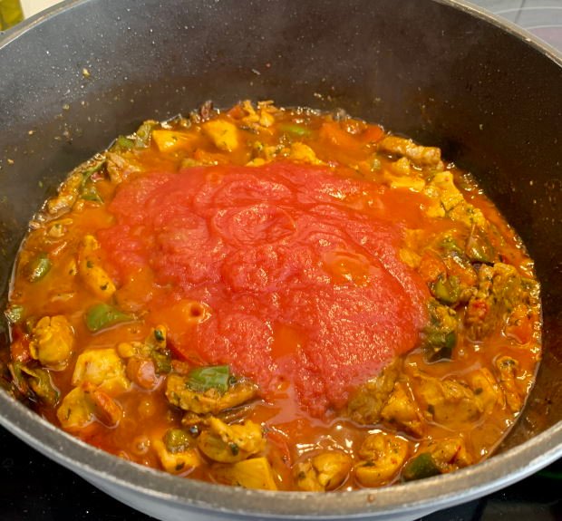 Arroz Alcachofas Pollo Lomo