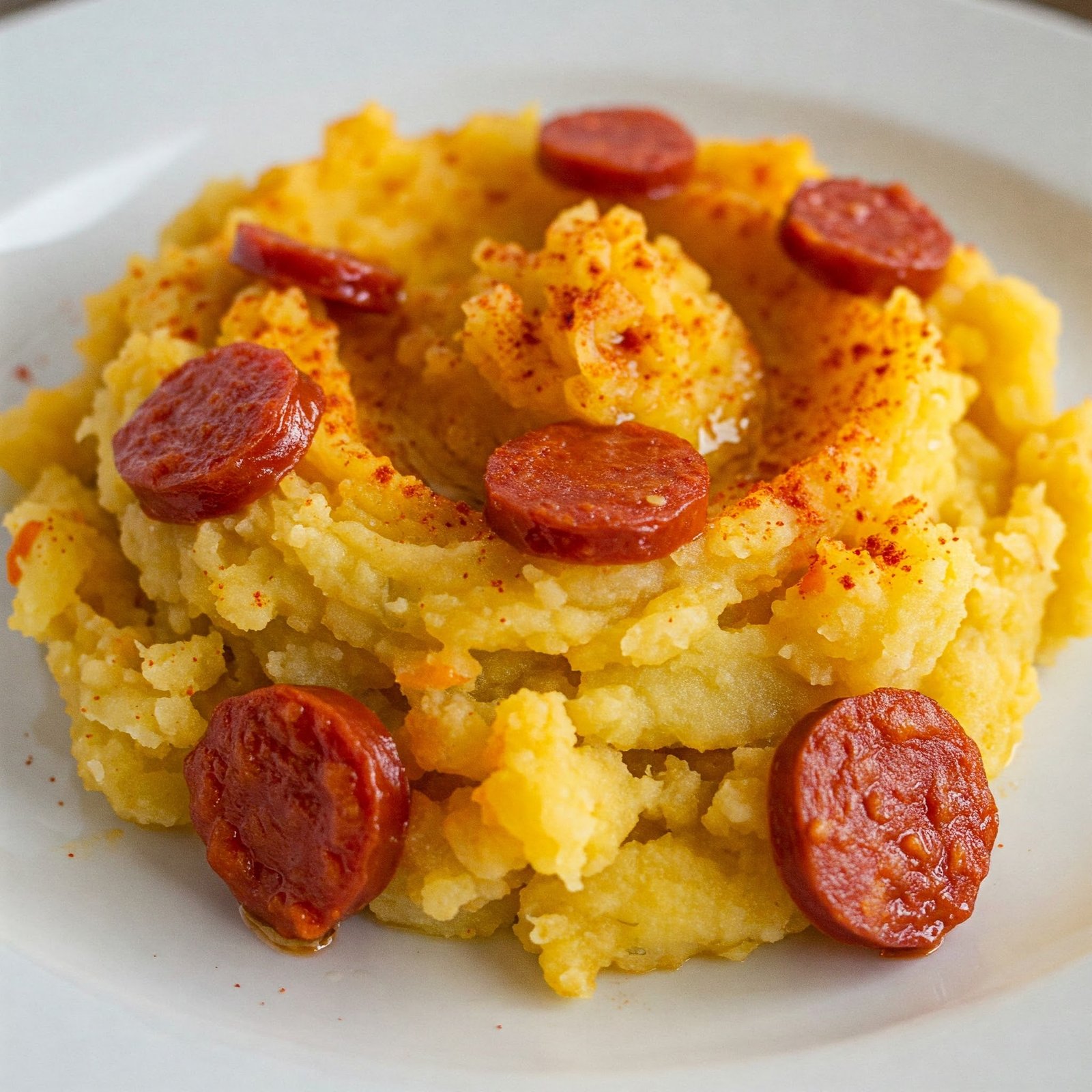 con chorizo