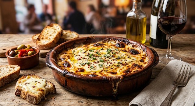 Receta de Queso Provolone al Horno