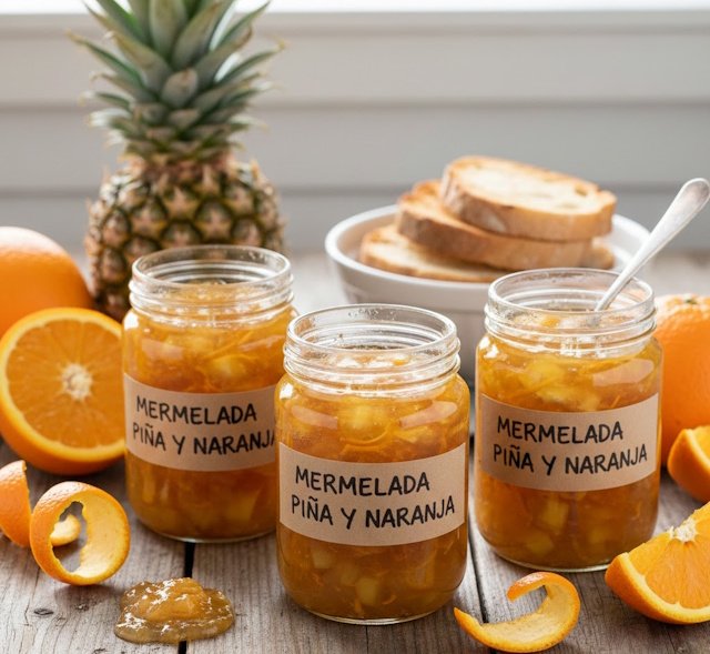 Mermelada de Piña y Naranja