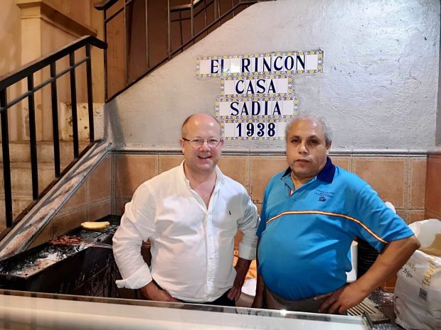 Dedicatoria de Pinchos Morunos de Cordero