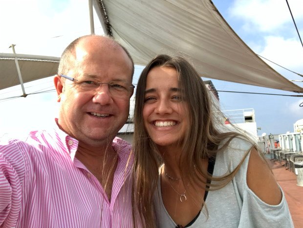 José Luis y Sofia dedicatoria de Cordero al Horno