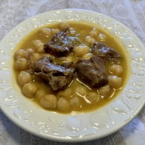 Rabo de Toro con Garbanzos2
