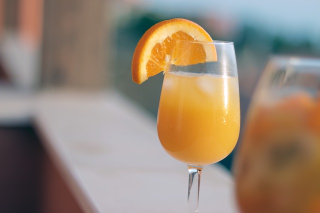 Naranja Cóctel, con con la Receta de Vinagreta de Yogur