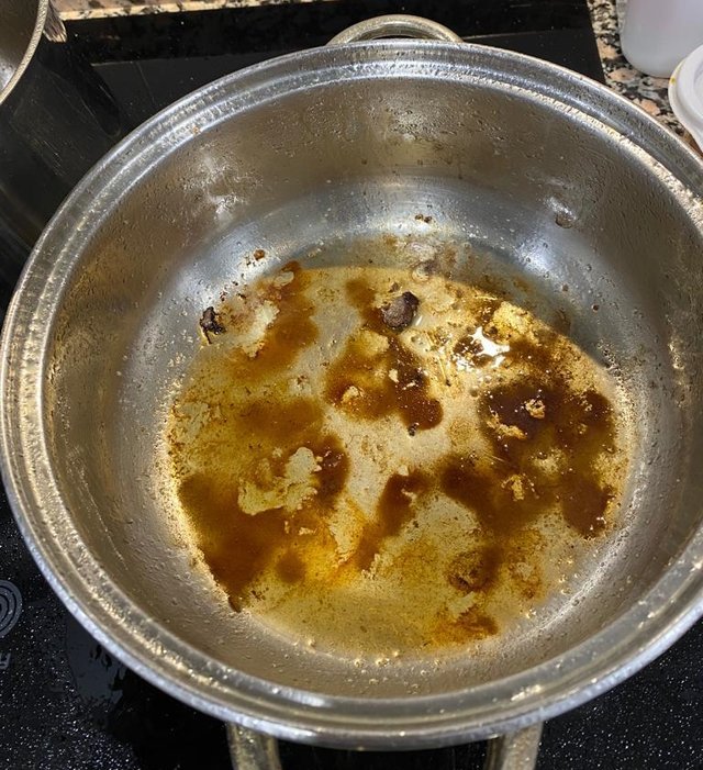Cazo con Aceite