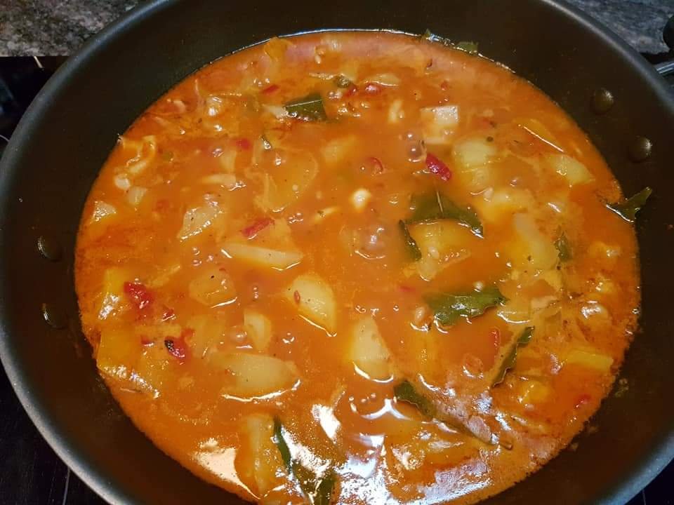 Sepia Patata Arroz