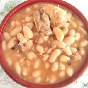 Alubias con Perdices