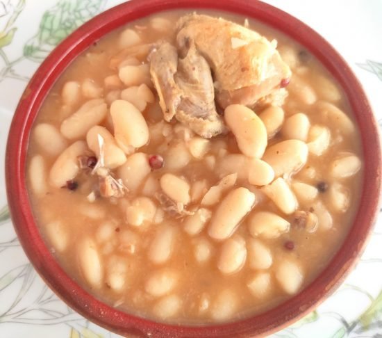 Alubias con Perdices