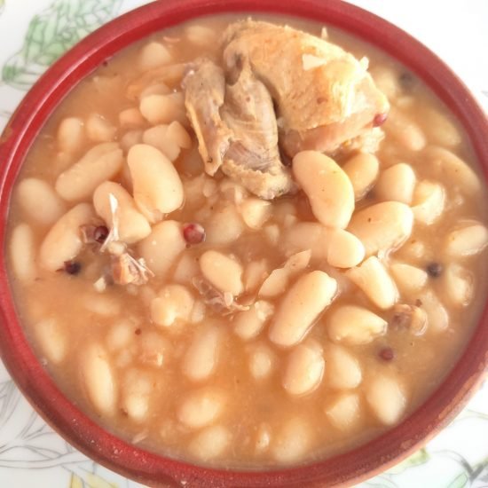 Alubias con Perdices