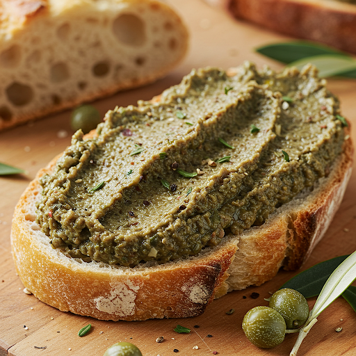 Receta de Tapenade verde