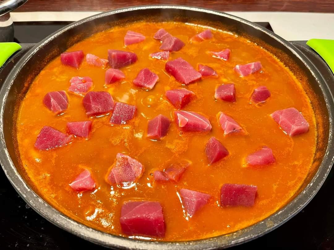 Alubias con atUn Alubias con atún