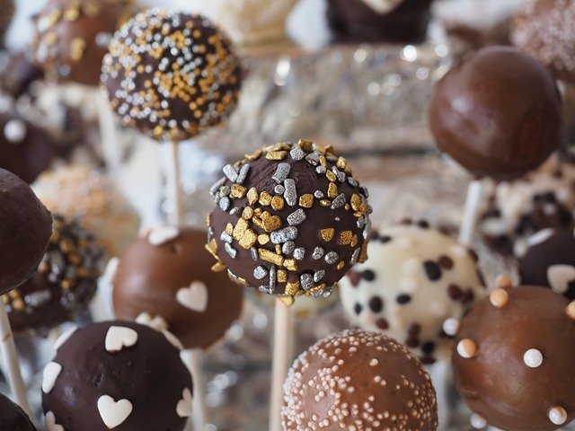 Chupa Chus de Bizcocho Cake Pops