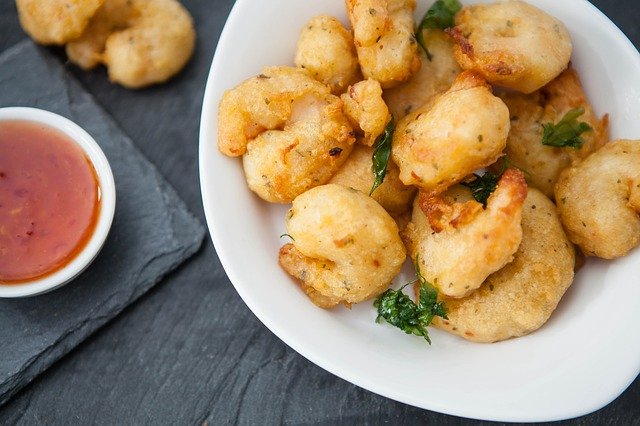 Buñuelos Gambas