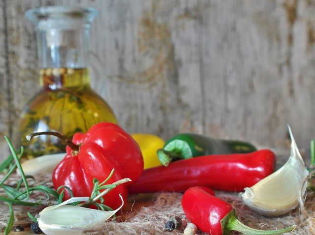 Ajo Aceite y Guindilla