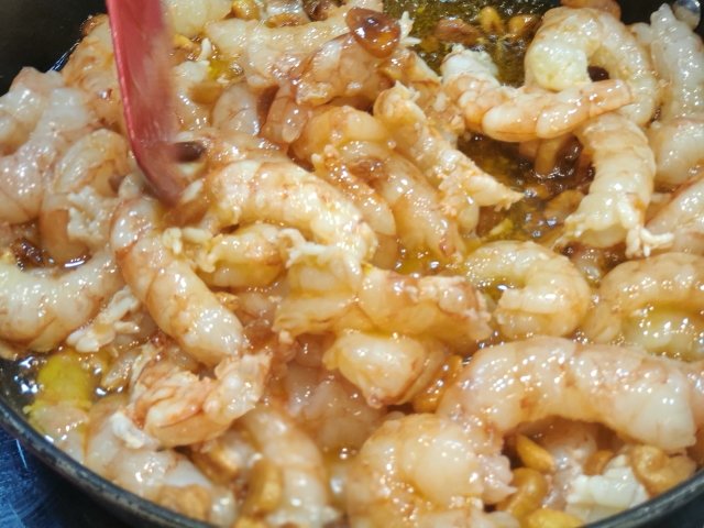 Gambas al ajillo