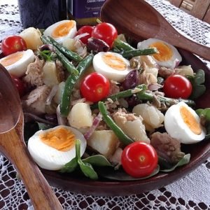 Ensalada Nicoise con Atún