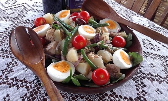 Ensalada Nicoise con Atún