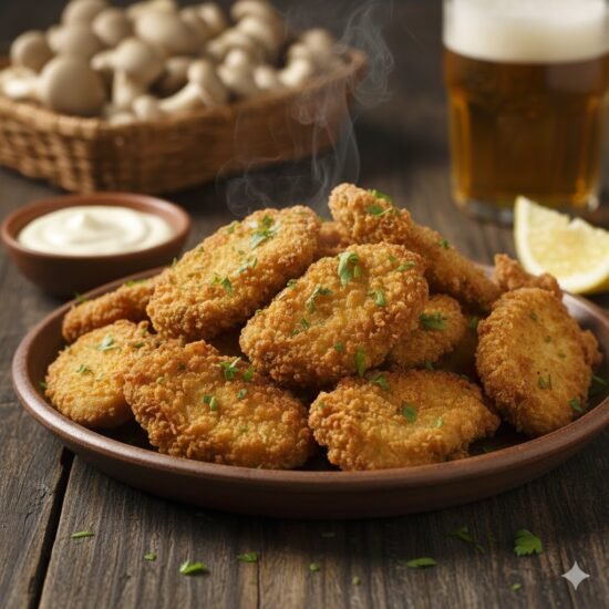 Receta de Setas Ostra Rebozadas