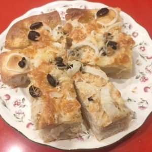 Focaccia Cebolla