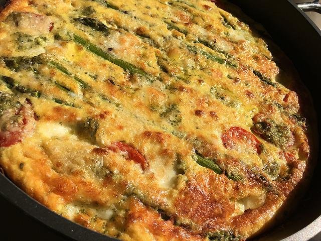Variante de Tortilla de Espárragos Verdes