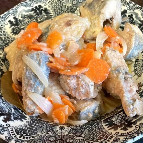 Caballa en Escabeche