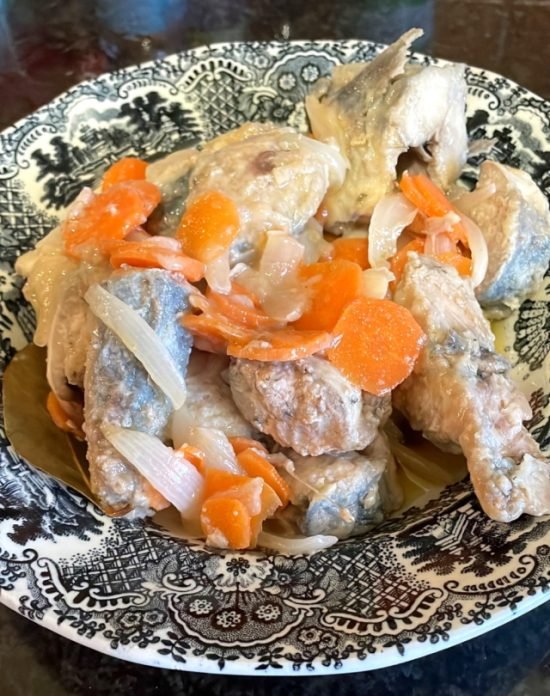 Caballa en Escabeche