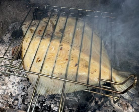 Rodaballo a la Parrilla