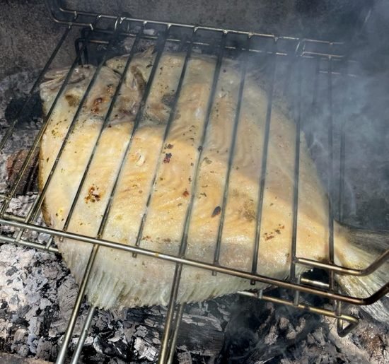 Rodaballo a la Parrilla
