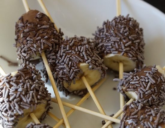 Piruleta Plátano Chocolate