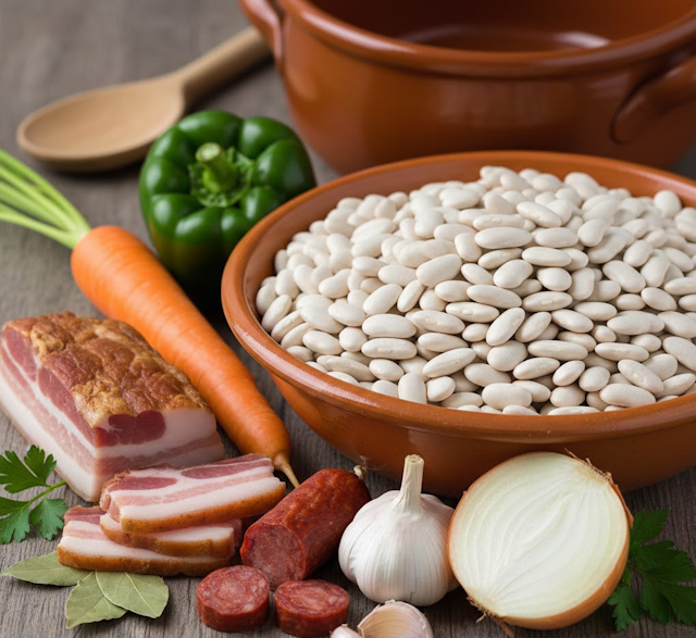 Receta de Alubias a la Riojana