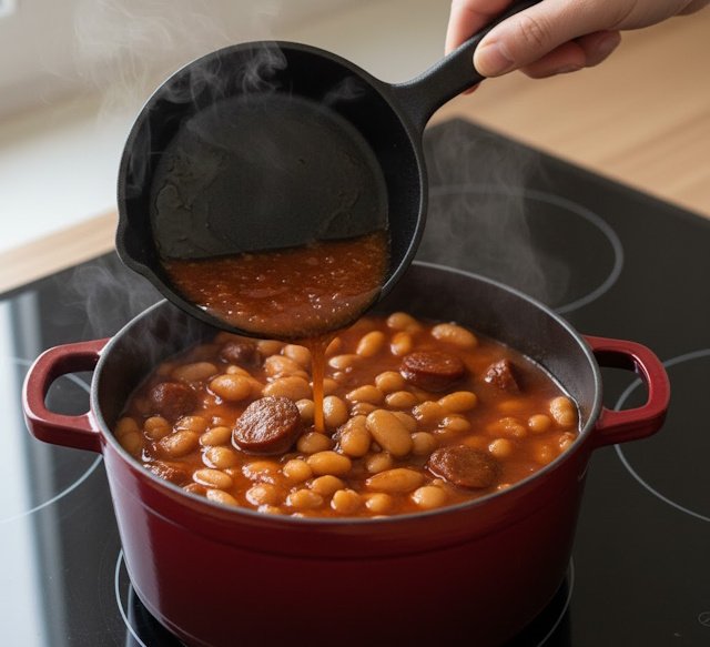 Receta de Alubias a la Riojana