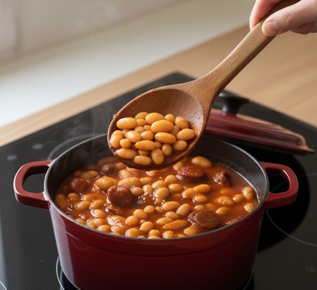 Receta de Alubias a la Riojana