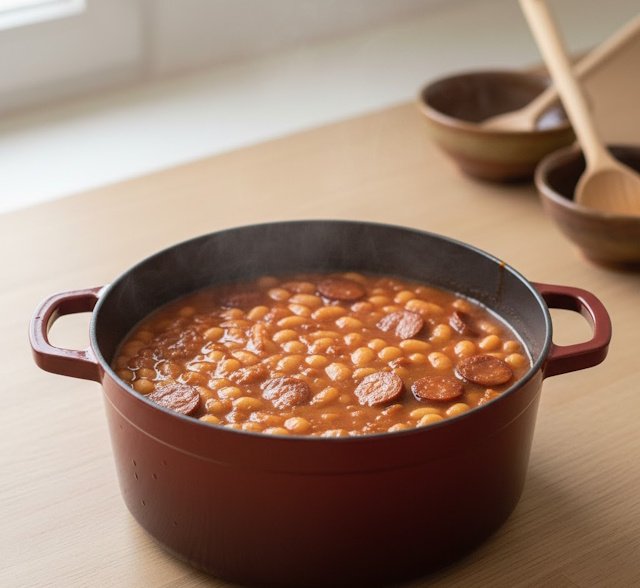 Receta de Alubias a la Riojana