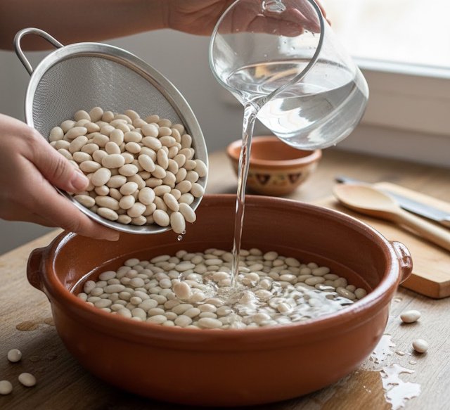 Receta de Alubias a la Riojana