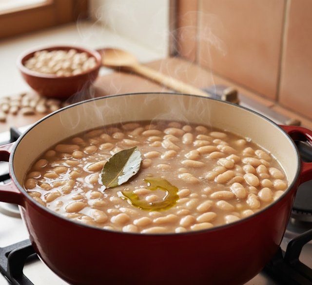 Receta de Alubias a la Riojana