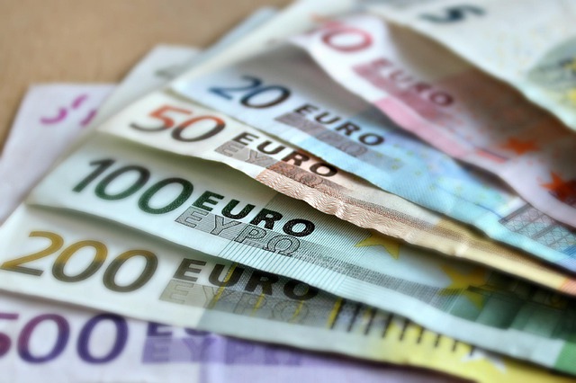 Euros para pagar los Fetuccini a la Norma (fettuccine alla norma)