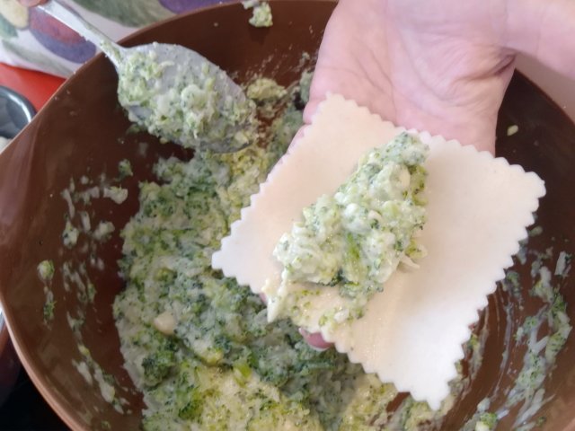 Canelones Brocoli