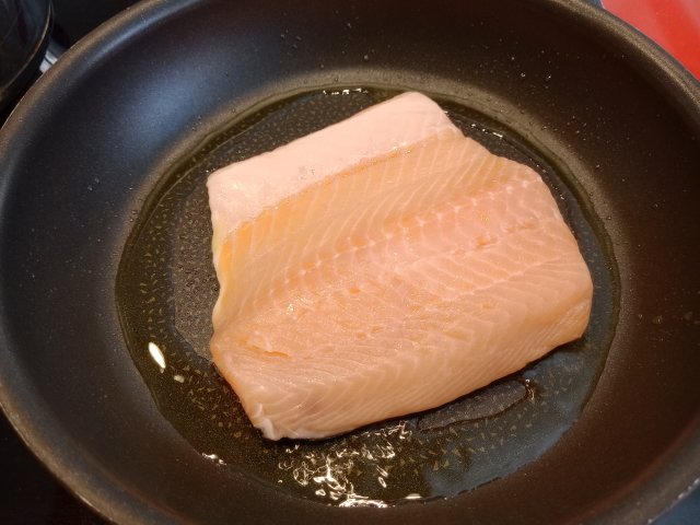 Salmón Sartén