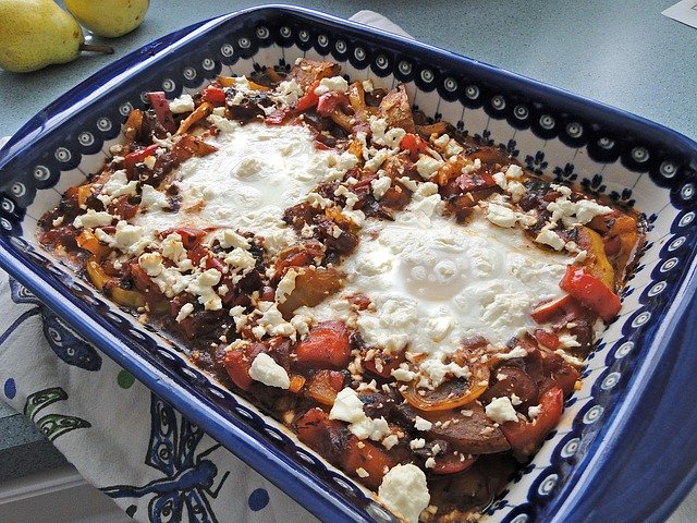 Shakshuka, Receta del Oriente Medio