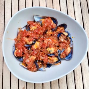 Mejillones en Salsa de Tomate
