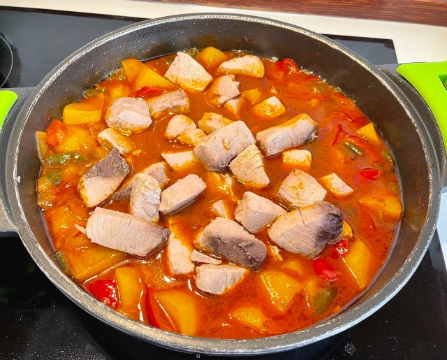 Marmitako de atún