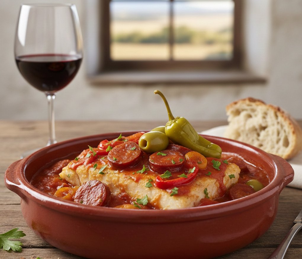 Receta de BACALAO A LA RIOJANA