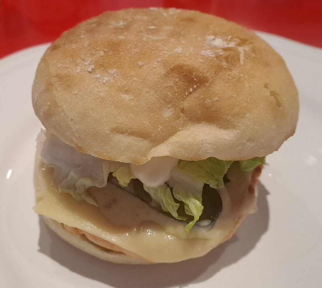 Hamburguesa de Salmón