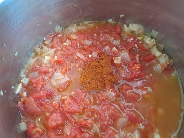 Bacalao a la Riojana con Pimentón