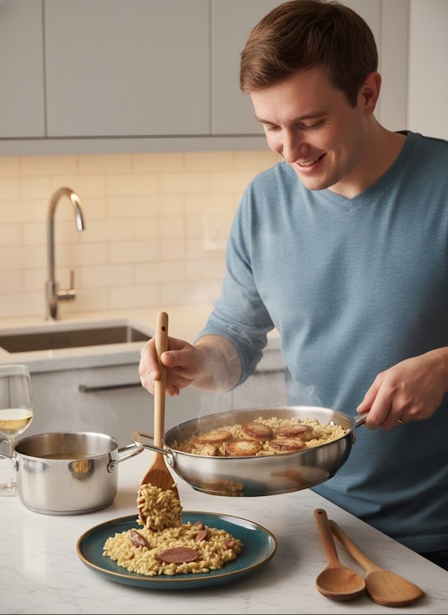 falso-risotto-gemini16_640 Jesús, Receta de Falso Risotto de Pato y Foie