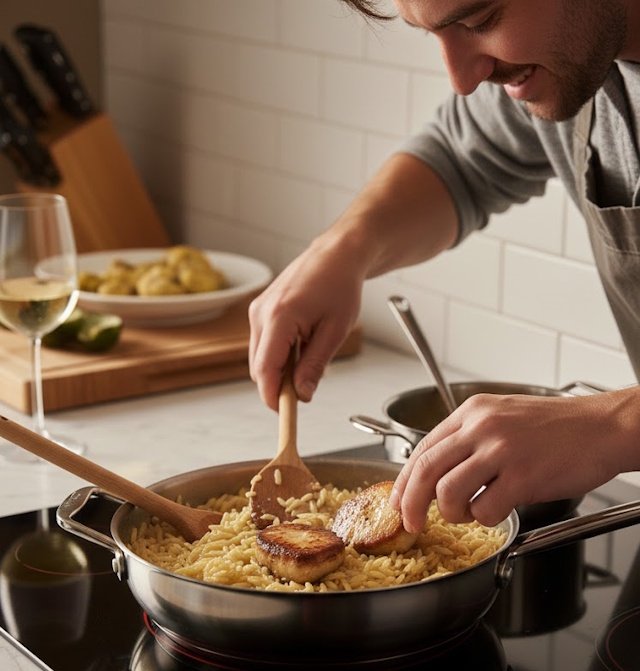 falso-risotto-gemini6_640 Receta de Falso Risotto de Pato y Foie