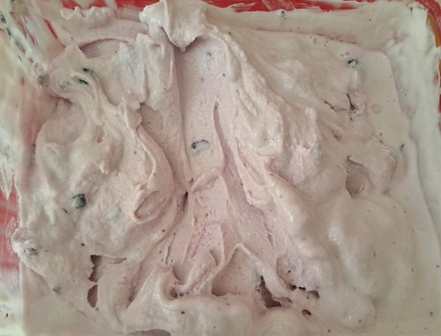 Helado de Arándanos