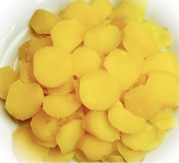 Patatas Hervidas en Rodajas