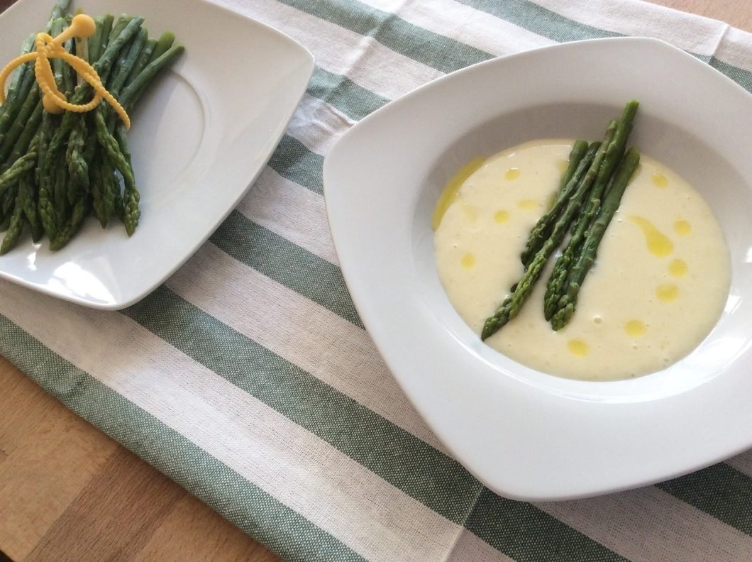 Crema de Espárragos Verdes