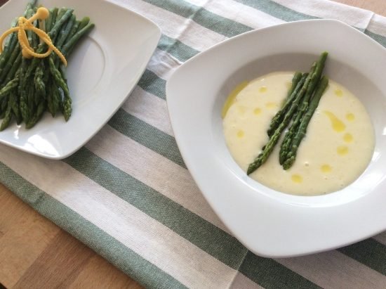 Crema de Espárragos Verdes
